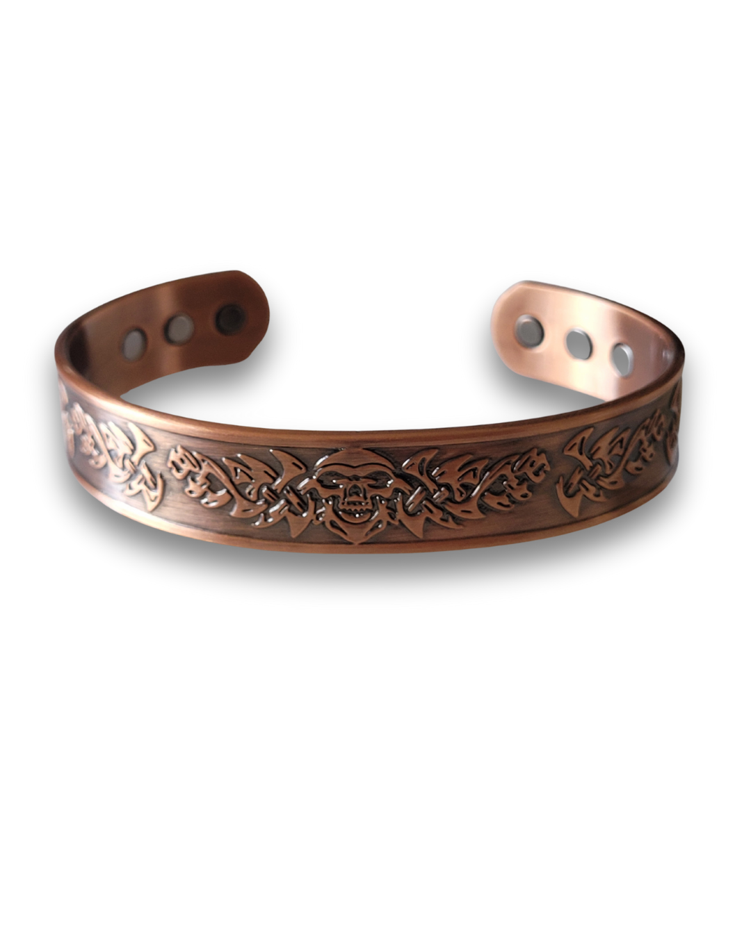 Pure Copper Magnetic Bracelet - Solid Copper Arthritis Pain Therapy Energy Cuff